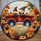 Autumn Magic Round Mat Rug - washable non-slip printed rug