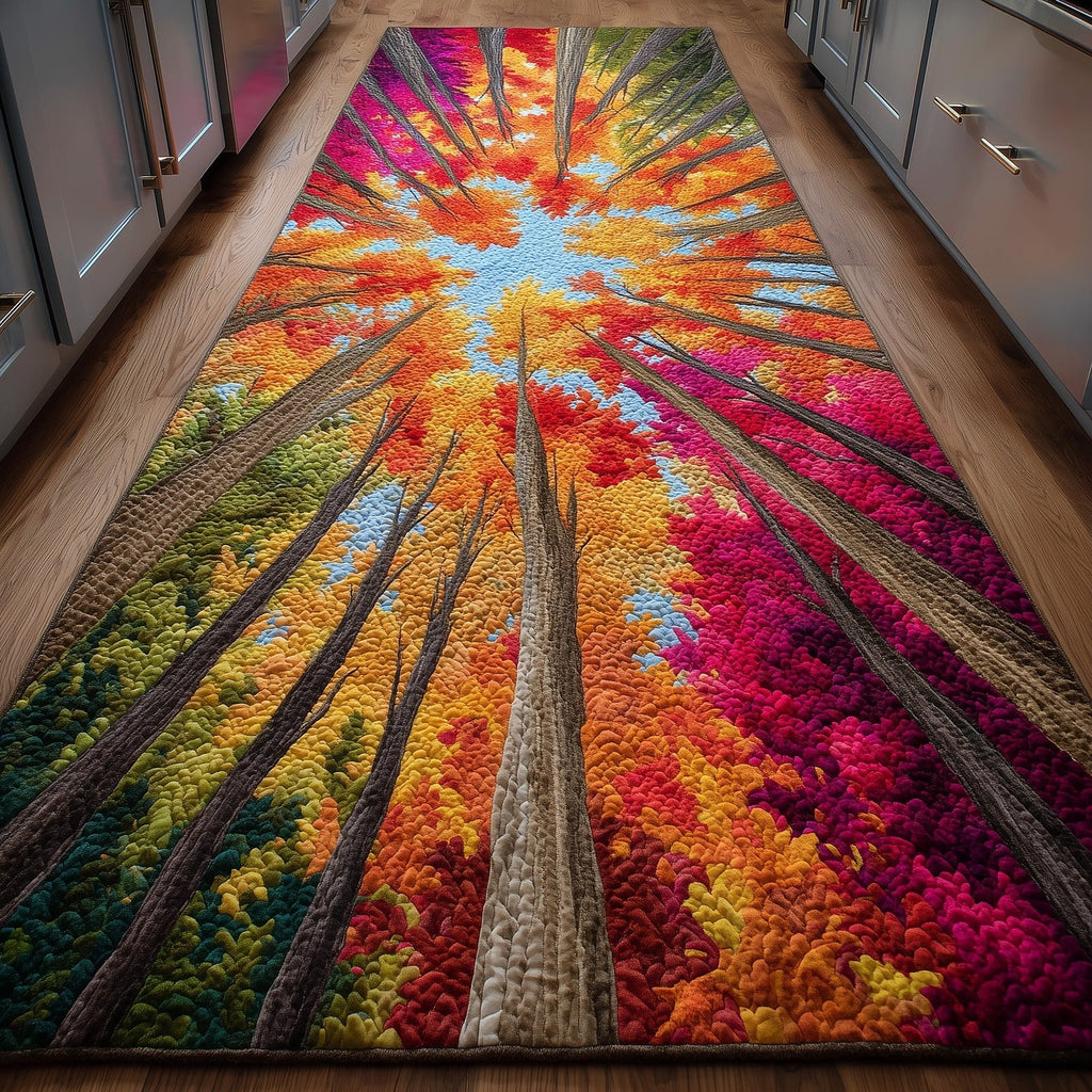 Autumn Roots Runner Rug - Nature Design | Serene Runner Rug