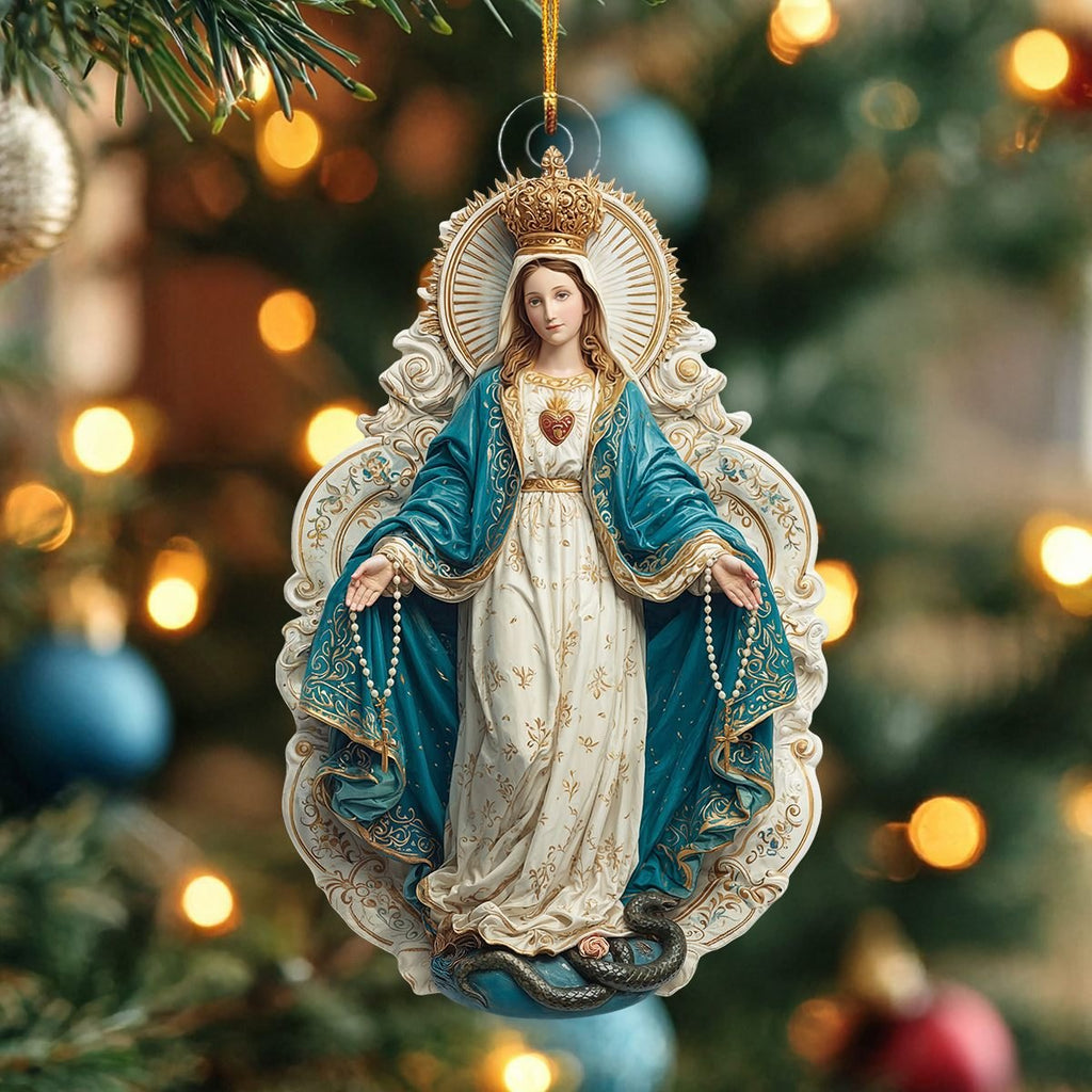 Ave Maria Christmas Ornament