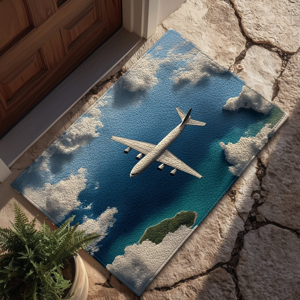 Aviation View Doormat - Nature Design | Printed Welcome Doormat