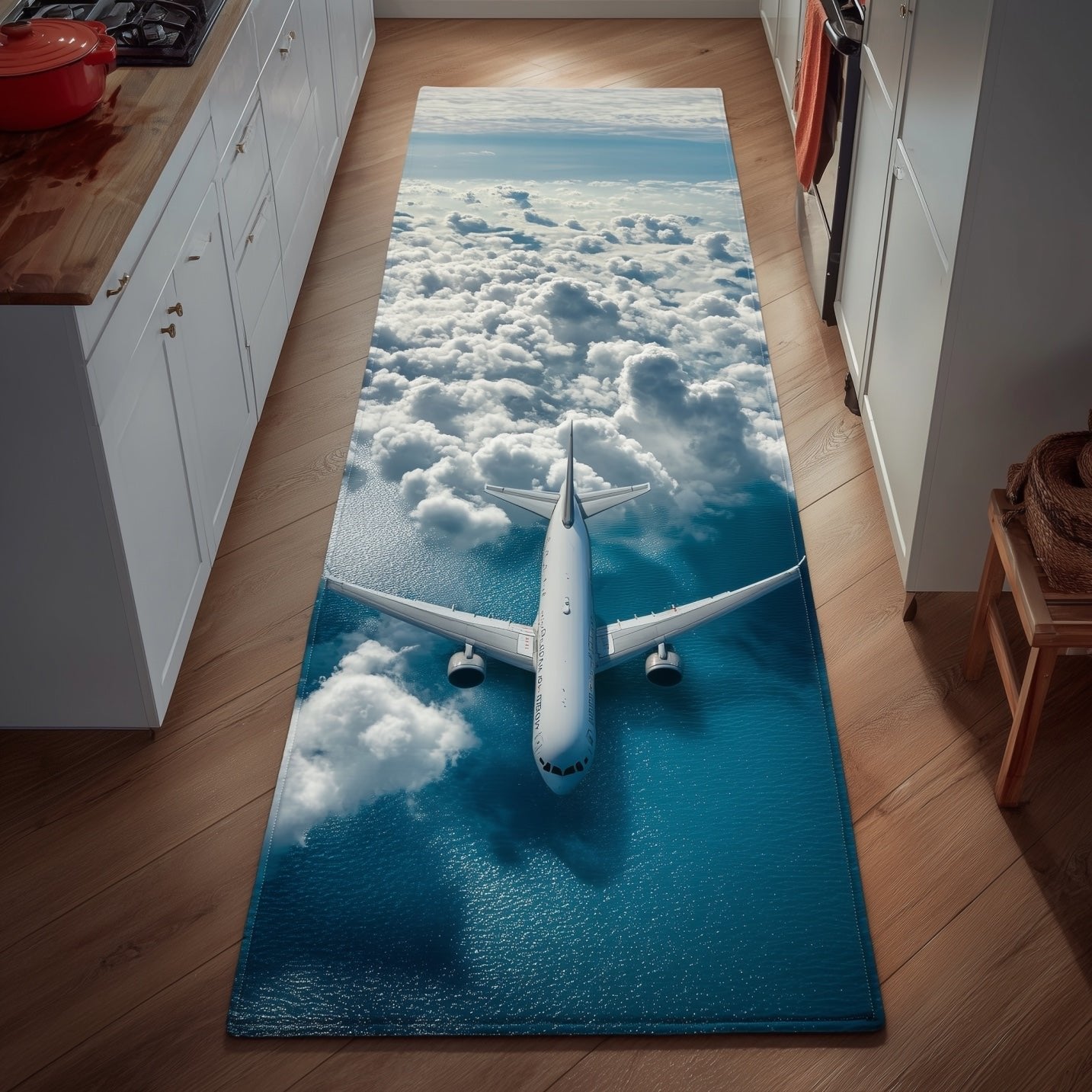Aviation View Runner Rug - Nature Design | Serene Runner Rug