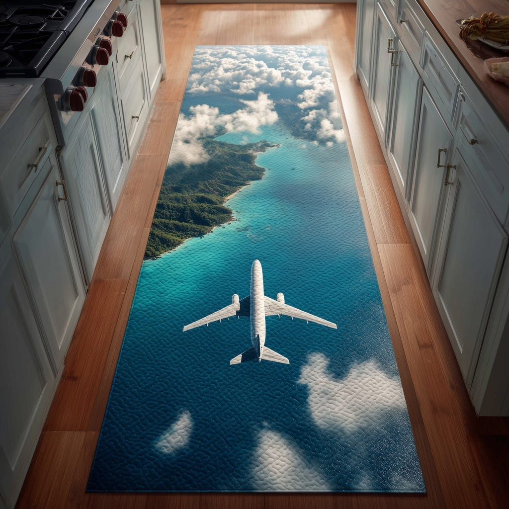 Aviation View Runner Rug - Nature Design | Serene Runner Rug
