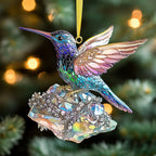 Moonlit Christmas Village Christmas Ornament
