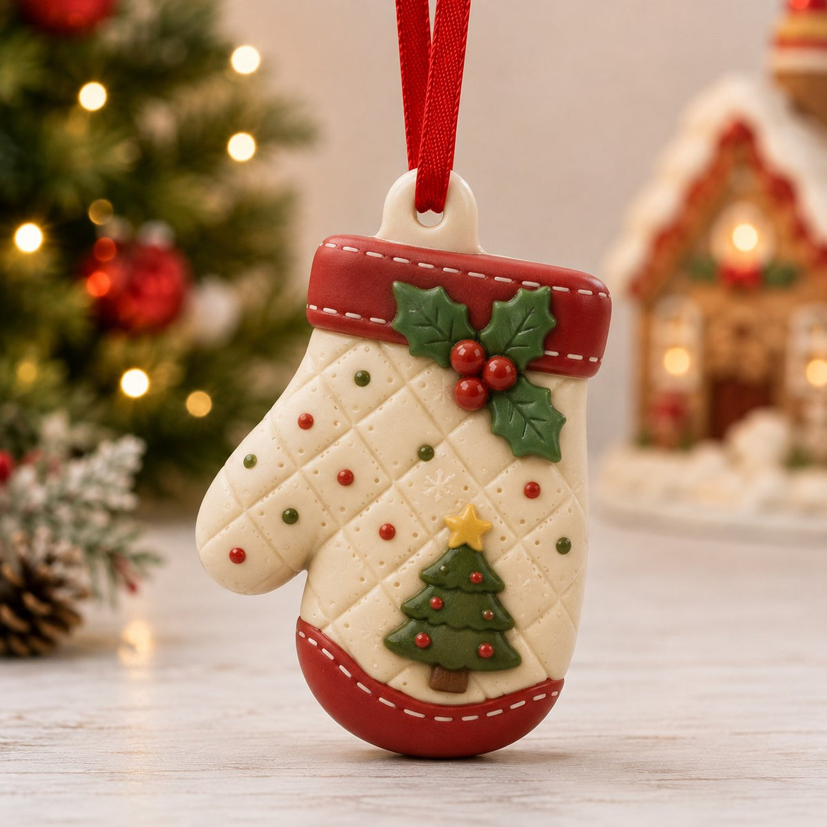 Baking Glove Christmas Ornament