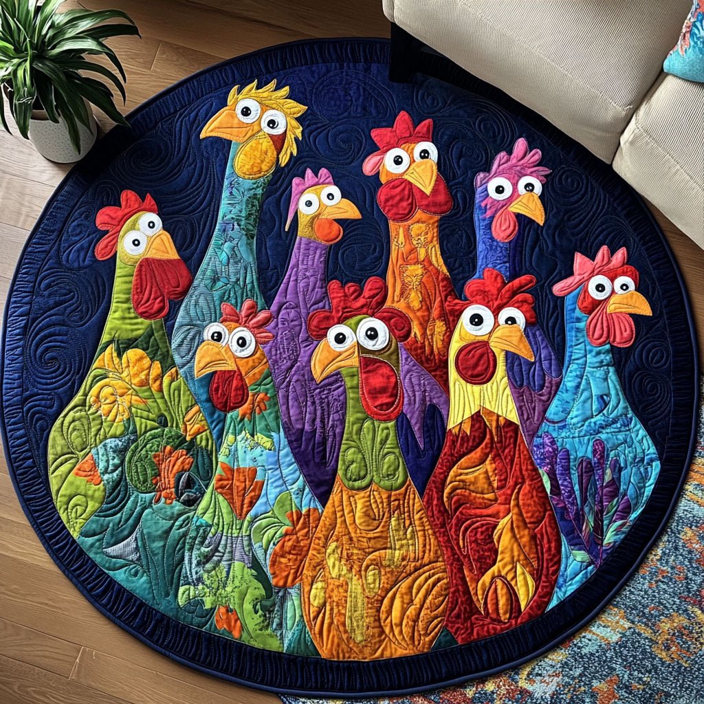 Barnyard Majesty Round Mat Rug - Nature Design | Serene Home Decor