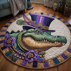 Beaded Revelry Round Mat Rug - Nature Design | Serene Home Decor