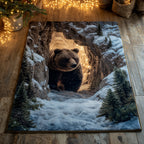 Bear Canyon Quest area rug in a living room