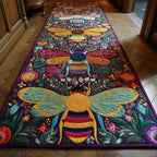 Bee Delight Runner Carpet Runner Rug - Cute Pet Design | Animal Printed Runner Rug