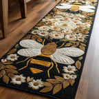 Bee Delight Runner Carpet Runner Rug - Cute Pet Design | Animal Printed Runner Rug