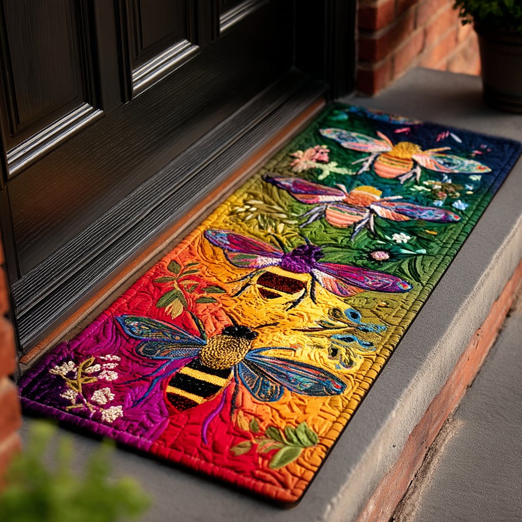 Bee Garden Doormat - Nature Design | Printed Welcome Doormat