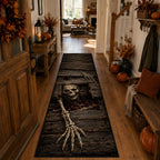 Beneath the Floorboards Runner Rug - Nature Design | Serene Runner Rug (Design 1) - washable non-slip printed rug