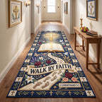 Bible Blessings Runner Rug - Nature Design | Serene Runner Rug
