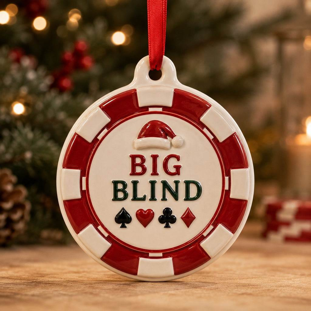 Big Blind Christmas Ornament