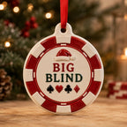 Big Blind Christmas Ornament