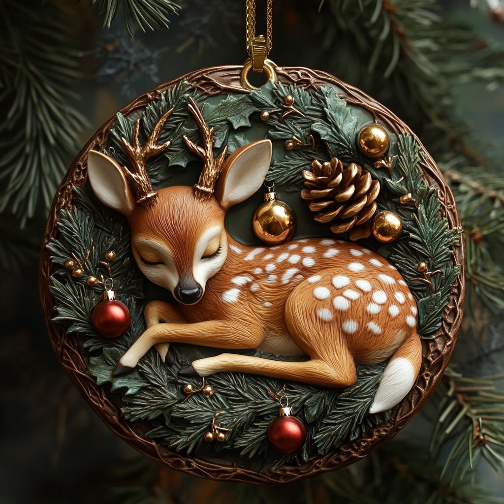 Blessed Sleep Christmas Ornament