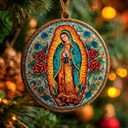 Blessings of Guadalupe Christmas Ornament