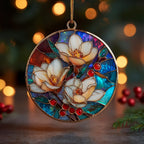 Bloom of Dawn Christmas Ornament