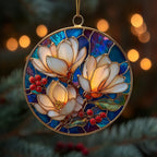Bloom of Tranquility Christmas Ornament