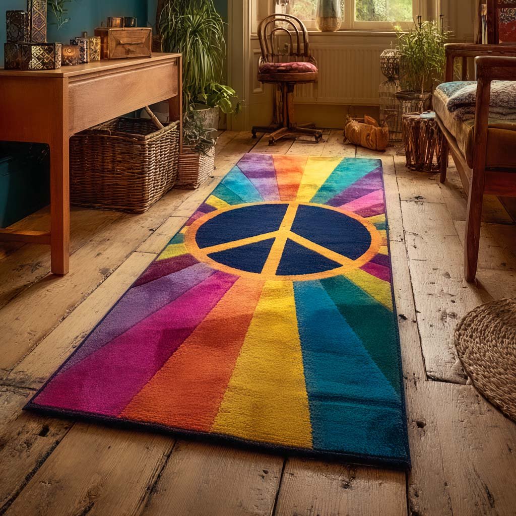 Bloom Journey Runner Carpet Runner Rug - Cute Pet Design | Animal Printed Runner Rug