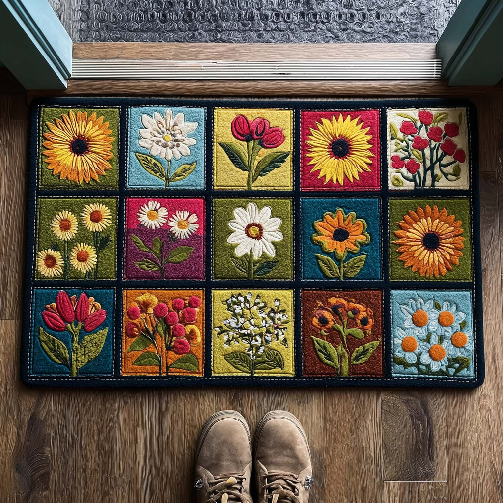 Bloom Meadow Doormat - Nature Design | Printed Welcome Doormat