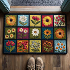 Bloom Meadow Doormat - Nature Design | Printed Welcome Doormat