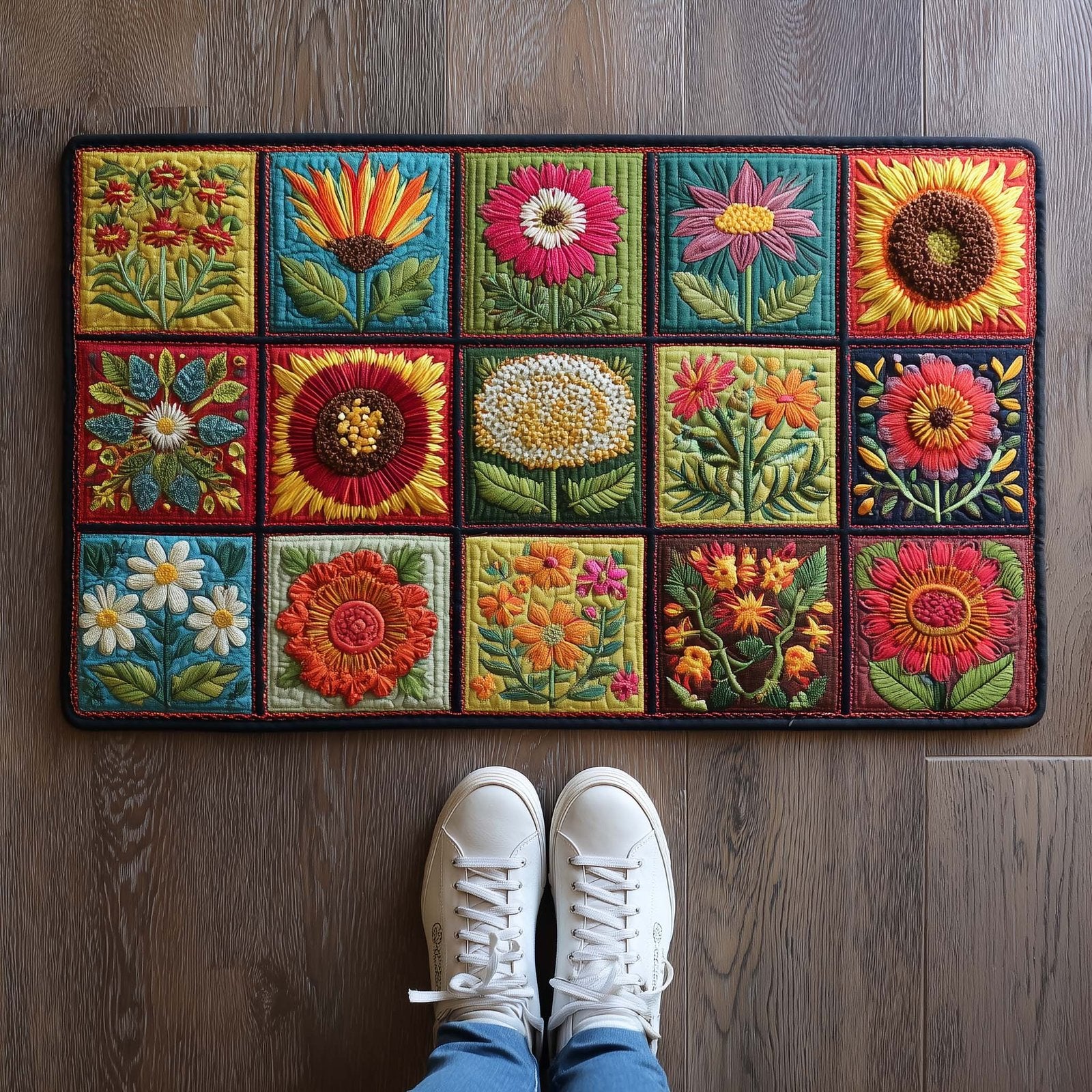Bloom Meadow Doormat - Nature Design | Printed Welcome Doormat