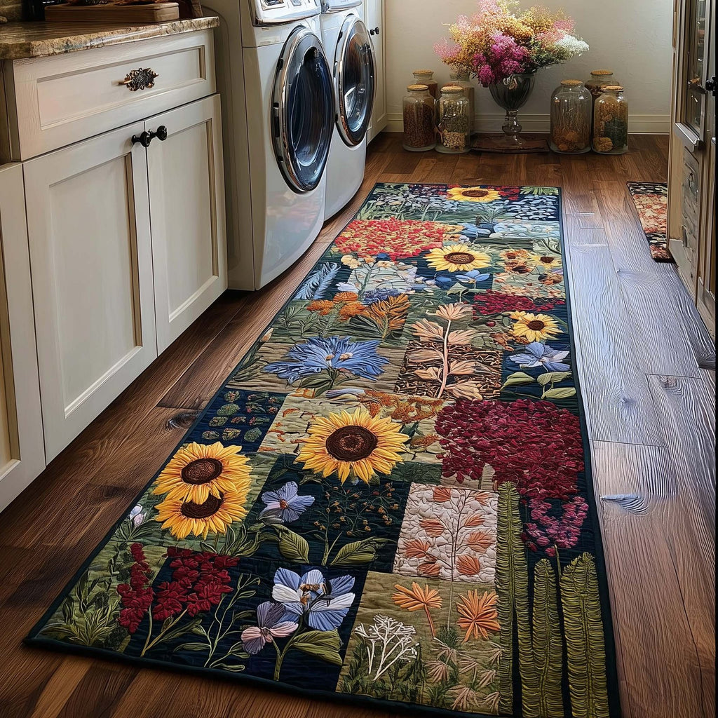 Bloom Meadow Runner Rug - Nature Design | Serene Runner Rug