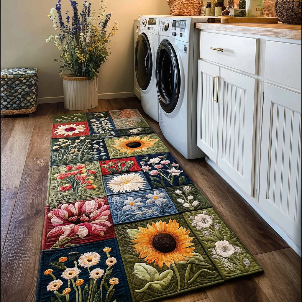 Bloom Meadow Runner Rug - Nature Design | Serene Runner Rug