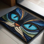 Blue Whiskers Doormat - Nature Design | Printed Welcome Doormat