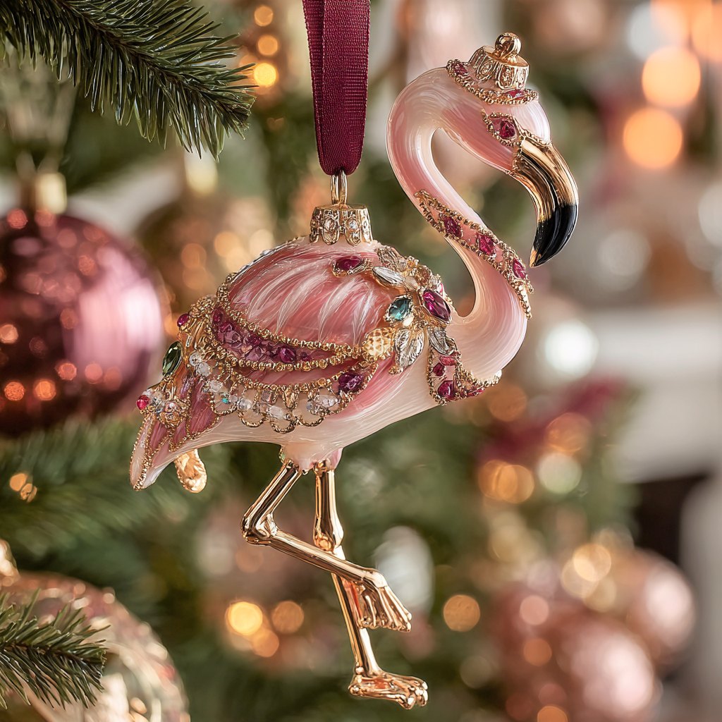 Blush Glow Christmas Ornament