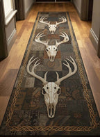 Bone Stag Runner Rug - Nature Design | Serene Runner Rug