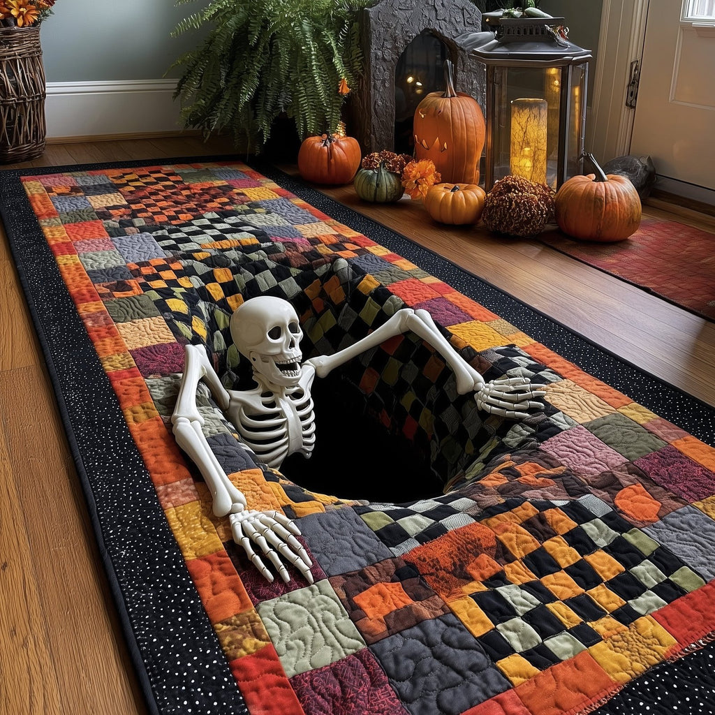 Bony Haunt Runner Rug - Nature Design | Serene Runner Rug