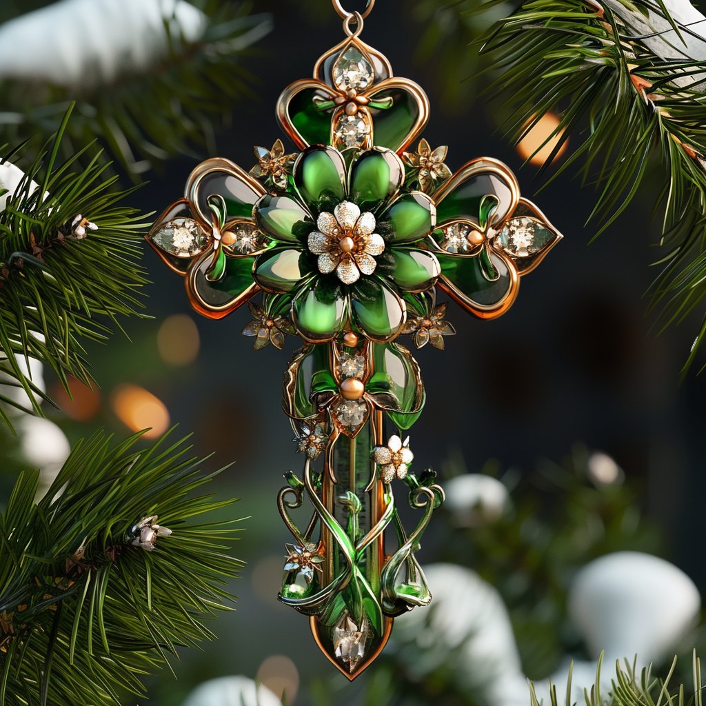 Bound By Grace Christmas Ornament