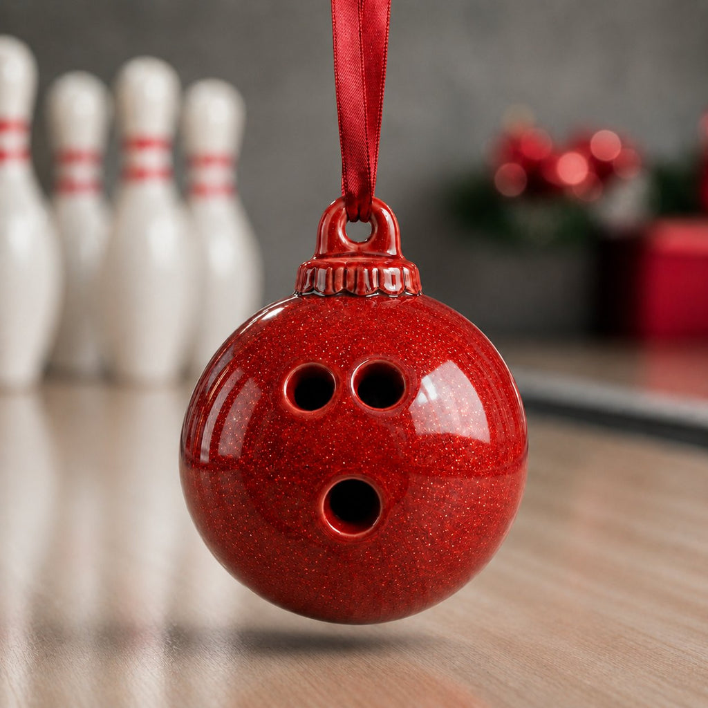 Bowling Bauble Christmas Ornament