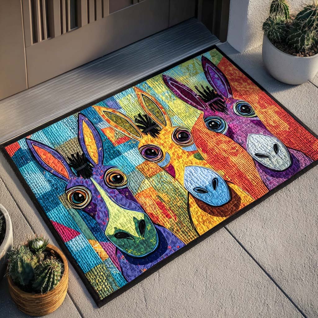 Breezy Burro Doormat - Nature Design | Printed Welcome Doormat