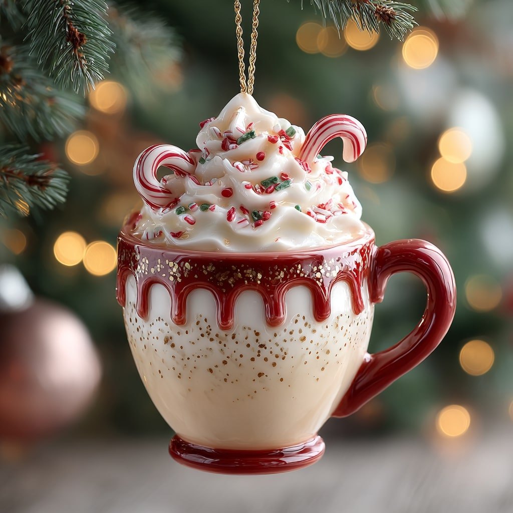 Brewed Bliss Christmas Ornament