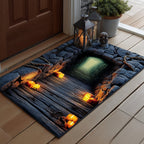 Bridge of Terror Doormat - Seasonal Holiday Design | Printed Welcome Doormat