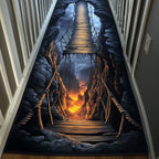Bridge of Terror Runner Rug - Nature Design | Serene Runner Rug