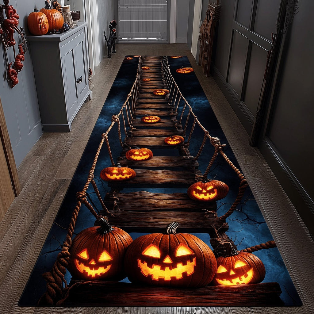 Bridge of Terror Runner Rug - Nature Design | Serene Runner Rug