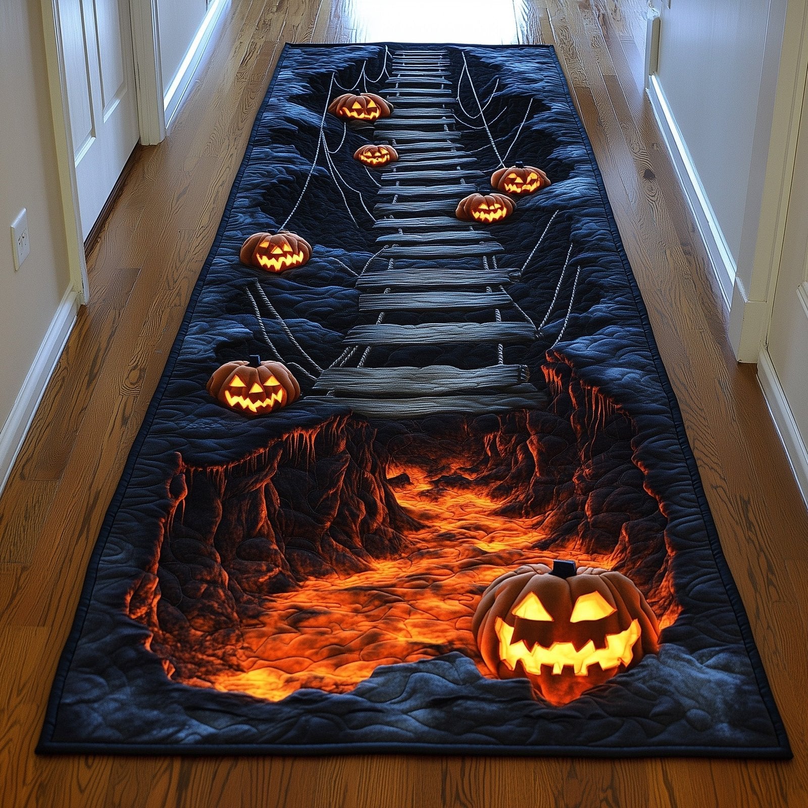 Bridge of Terror Runner Rug - Nature Design | Serene Runner Rug