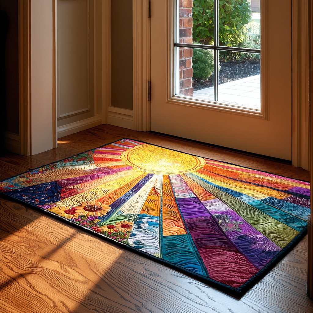 Bright Meadow Doormat - Nature Design | Printed Welcome Doormat