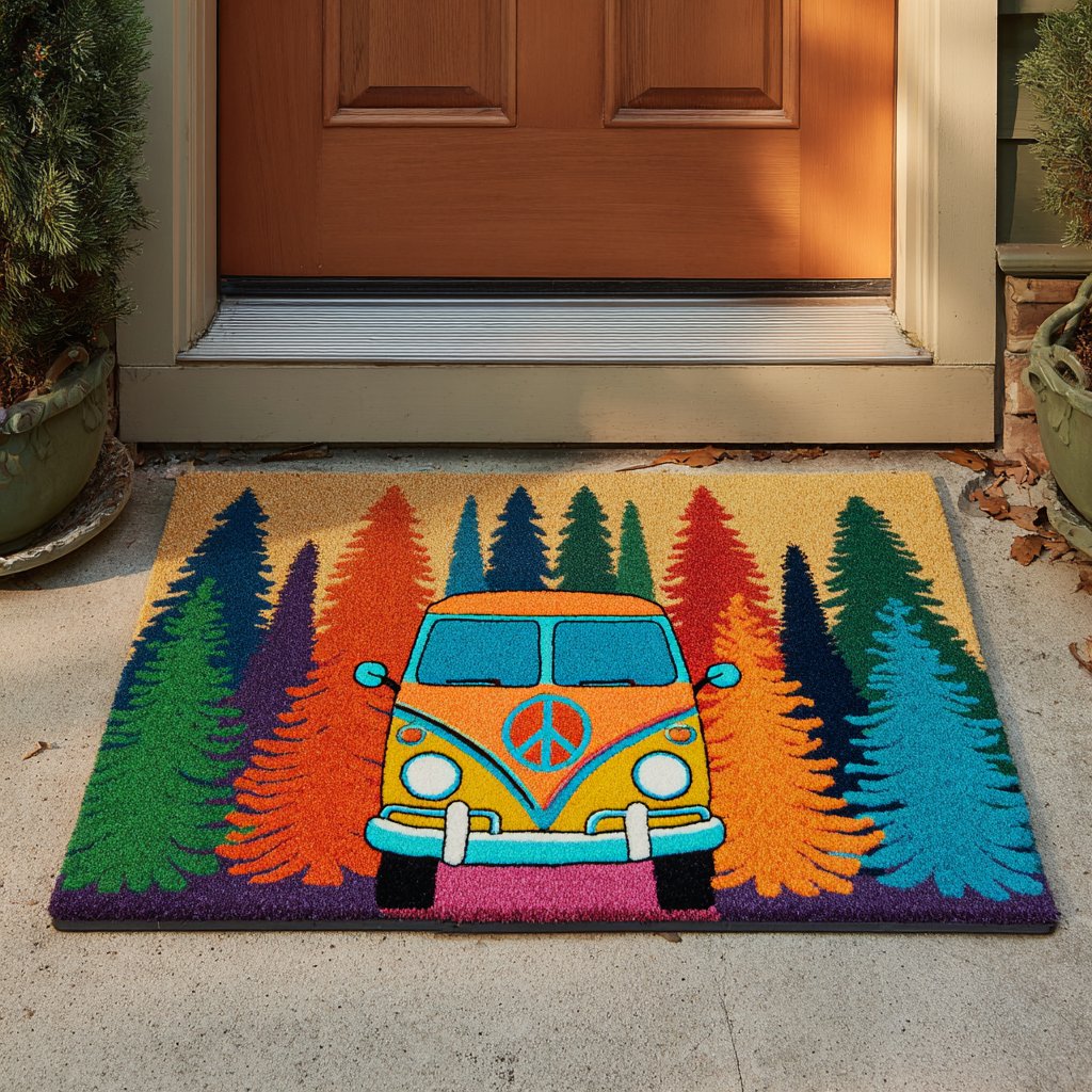 Bright Spirit Doormat - Nature Design | Printed Welcome Doormat