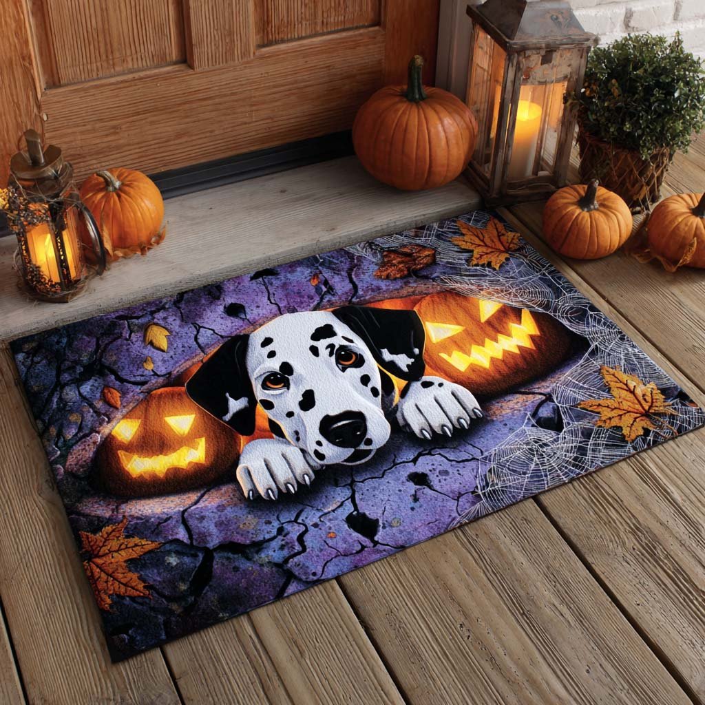Broken Ground Dalmatian Doormat - Nature Design | Printed Welcome Doormat