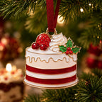 Cake Christmas Ornament