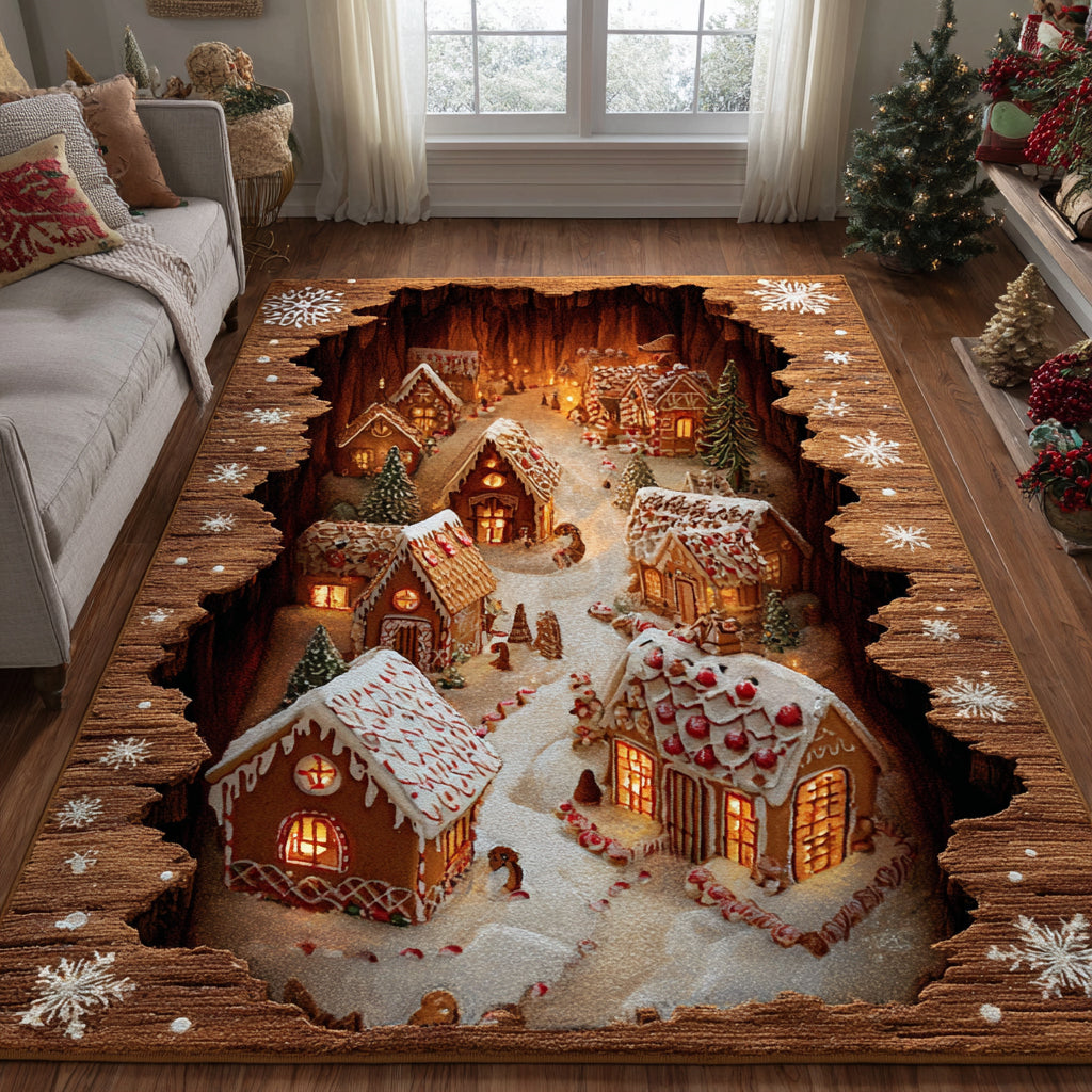 Candlewood Hollow area rug in a living room