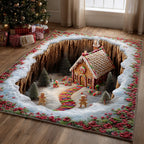 Candy Cottage area rug in a living room