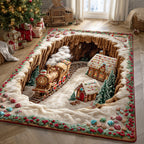Candy Forest area rug in a living room