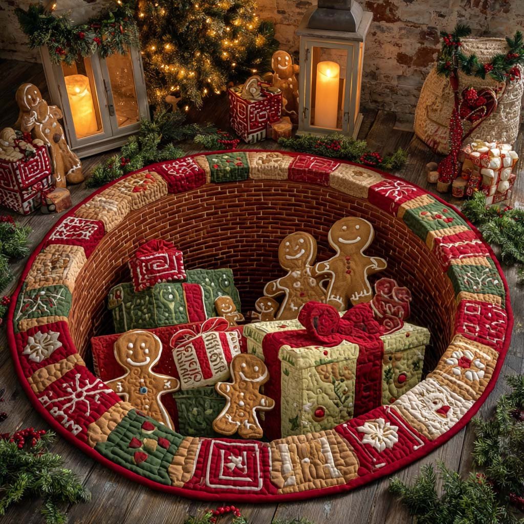 Candy Lane Descent Round Mat Rug - washable non-slip printed rug