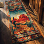 Canyon Glow Runner Carpet Runner Rug - Cute Pet Design | Animal Printed Runner Rug