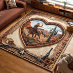 Canyon Heritage area rug in a living room